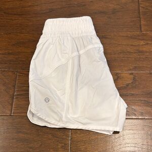 lululemon athletica White Athletic Shorts